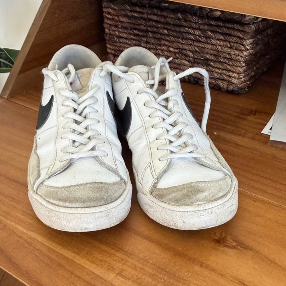 Nike Kids Blazers White and Black Sneakers